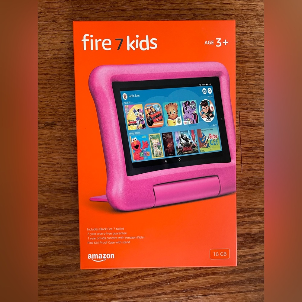 Amazon Kids Fire 7 Tablet Pink NEW